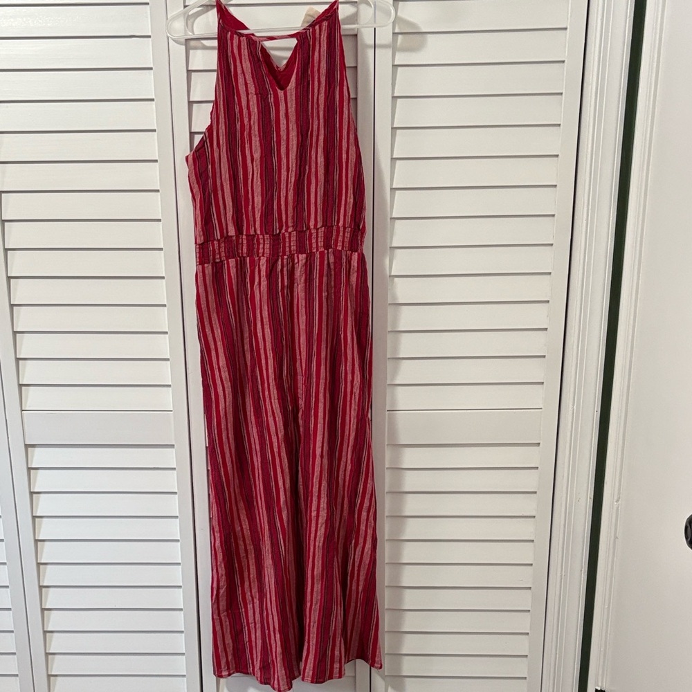Striped Red lined dress!!